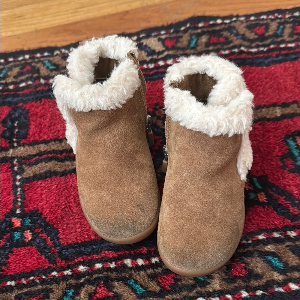 Cozy Brown Kids UGG Boots